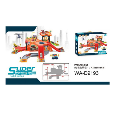 Набор Парковка с металлическими машинками ABToys P7288